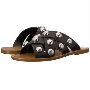 Marc Fisher Raidan Studded Slide Sandals